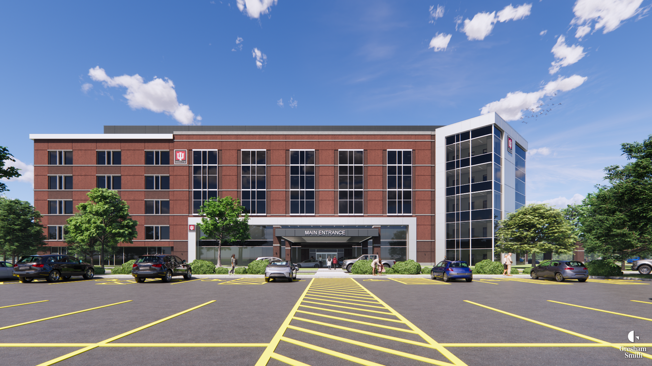 IU Health Fort Wayne hospital under construction